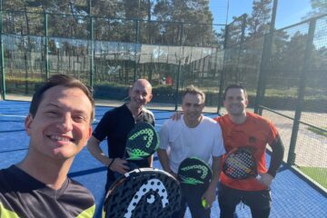 Padel with friends