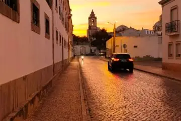 Sunset in Tavira